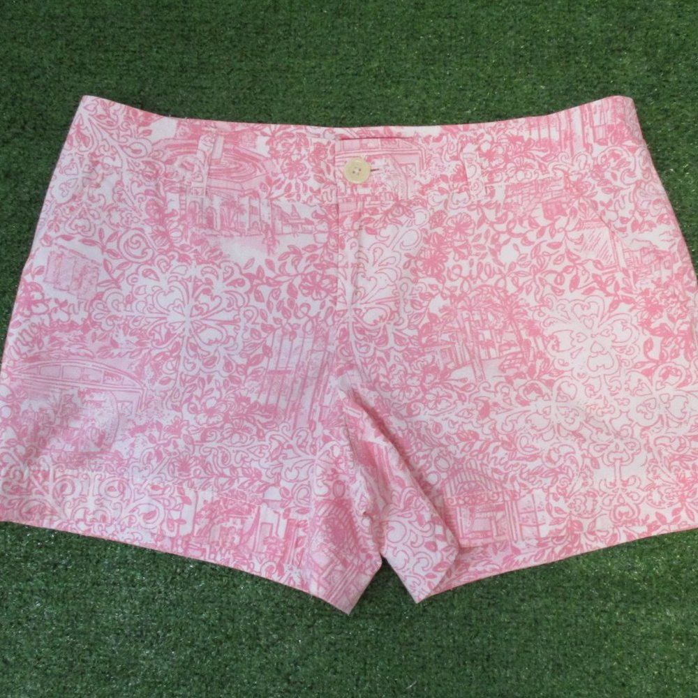 Lilly Pulitzer Pink Printed Women's Shorts